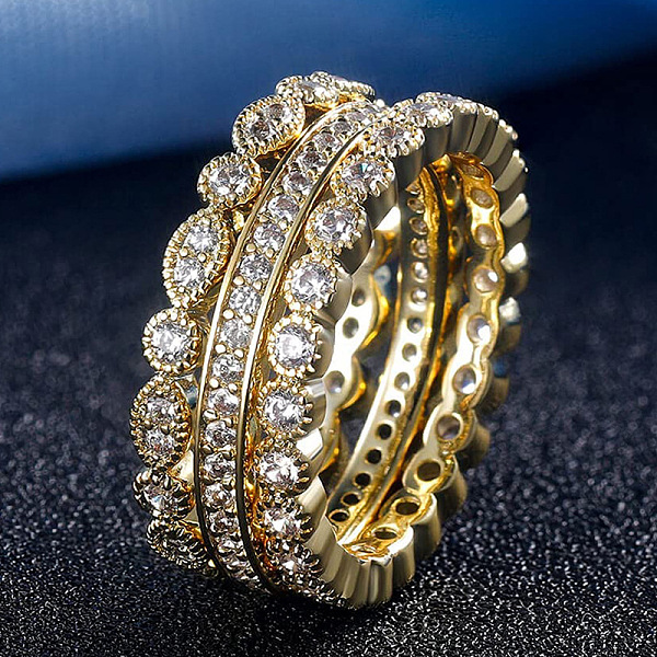 3Pcs 3 Styles Brass… - image