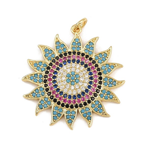 Brass Micro Pave Cu… - image