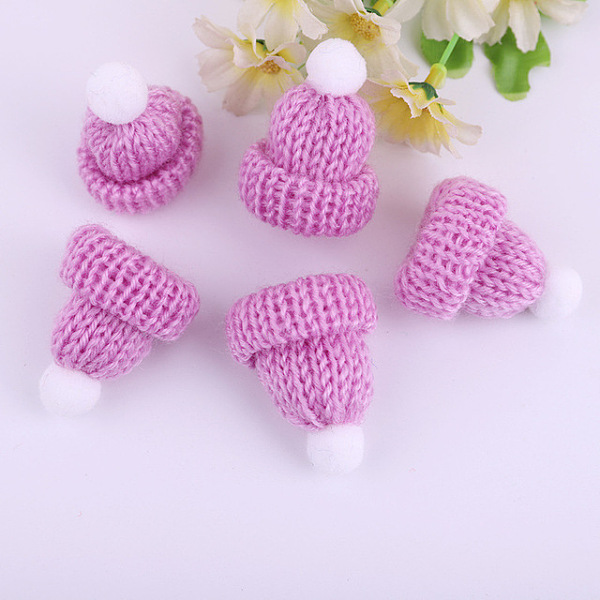 

PandaHall Polyester Doll Woolen Hat, for Accessories Decorate Doll, Plum, 60x43x12.5mm Polyester Hat Purple