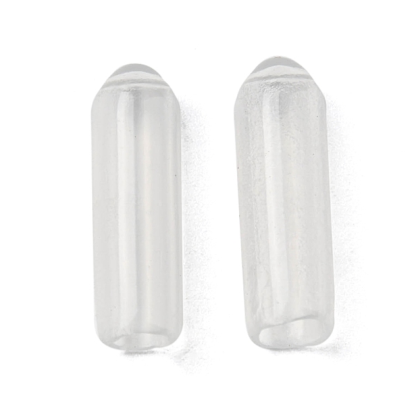 

PandaHall Silicone Round End Caps, Replacement Cap Cover Fit for Hair Band, Clear, 16x5mm, Hole: 3.2mm Silicone Clear