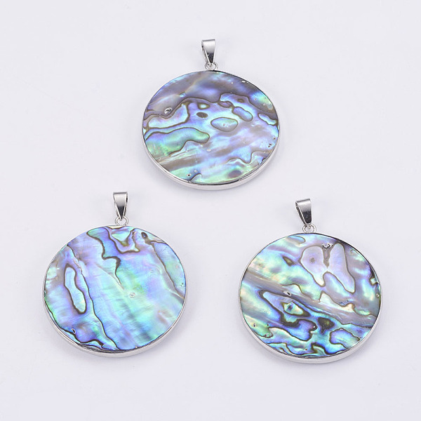 Abalone Muschel / Paua Muschel Anhänger