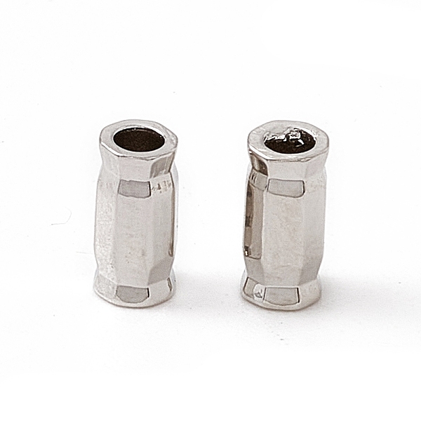 

PandaHall Brass Beads, Column, Real Platinum Plated, 6x2.5mm, Hole: 1.6mm Brass Column