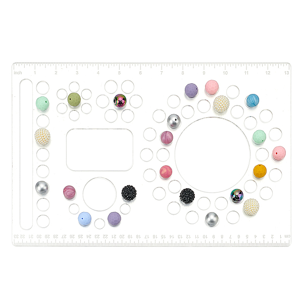1Pc Acrylic Bead Design Boards