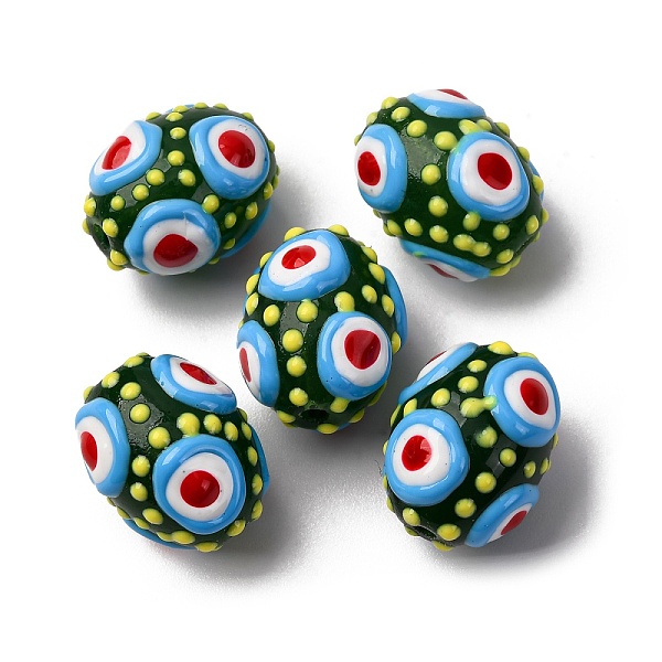 Glass Enamel Beads - image