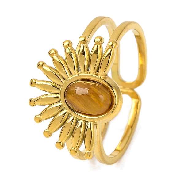 Oval Natural Tiger … - image