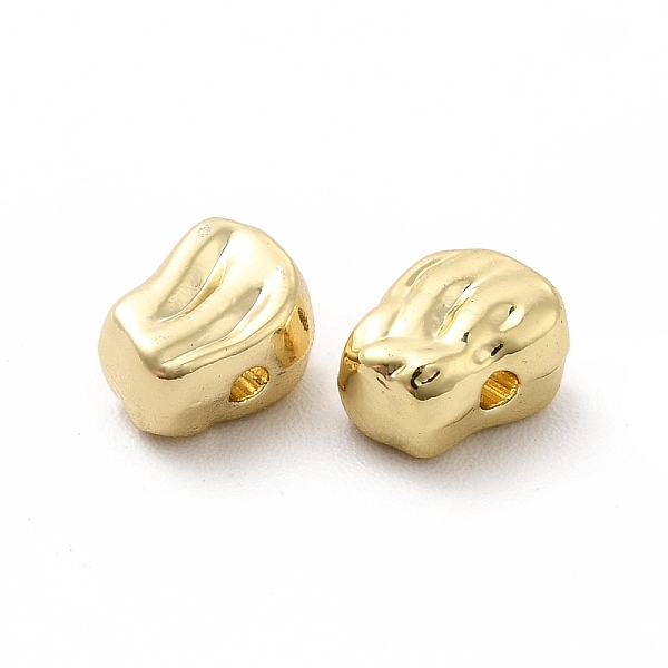 

PandaHall Alloy Beads, Long-Lasting Plated, Cadmium Free & Lead Free, Irregular Shape, Light Gold, 6.5x5x4mm, Hole: 1mm Alloy Others