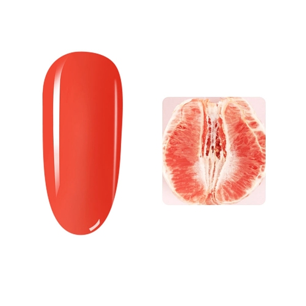 

PandaHall 7ml Nail Gel, For Nail Art Design, Orange Red, 3.2x2x7.1cm, net content: 7ml Resin Red