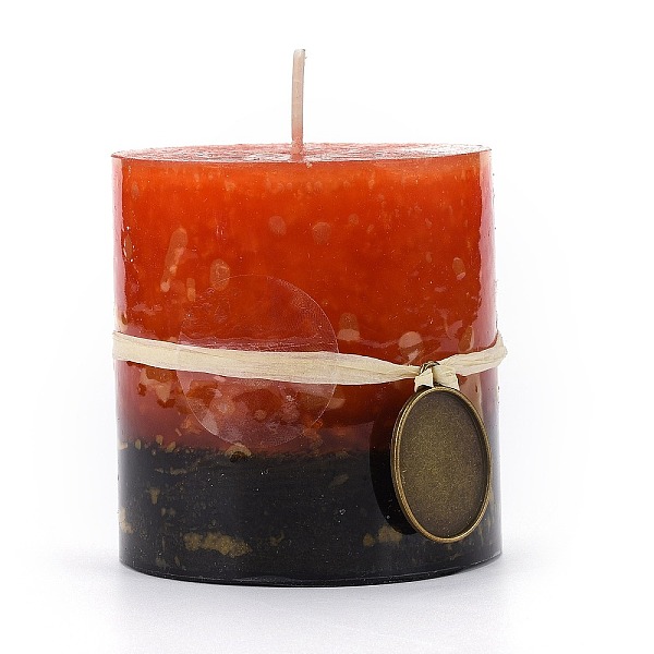 

PandaHall Column Shape Aromatherapy Smokeless Candles, with Box, for Wedding, Party, Votives, Oil Burners and Home Decorations, FireBrick..., Red