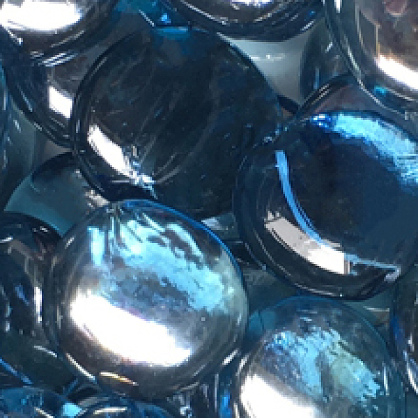 

PandaHall Transparent Glass Cabochons, Half Round/Dome, Mosaic Tiles for Arts DIY Crafts, Steel Blue, 29~32x27~29x9~10mm, about 80pcs/1000g...