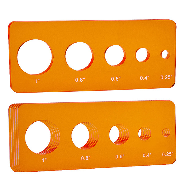 

PandaHall PH 6pcs Auxiliary Tool for Attaching Safety Eyes and Washers Orange Safety Eyes Insertion Tool Amigurumi Craft Eyes Tool Eyeball...
