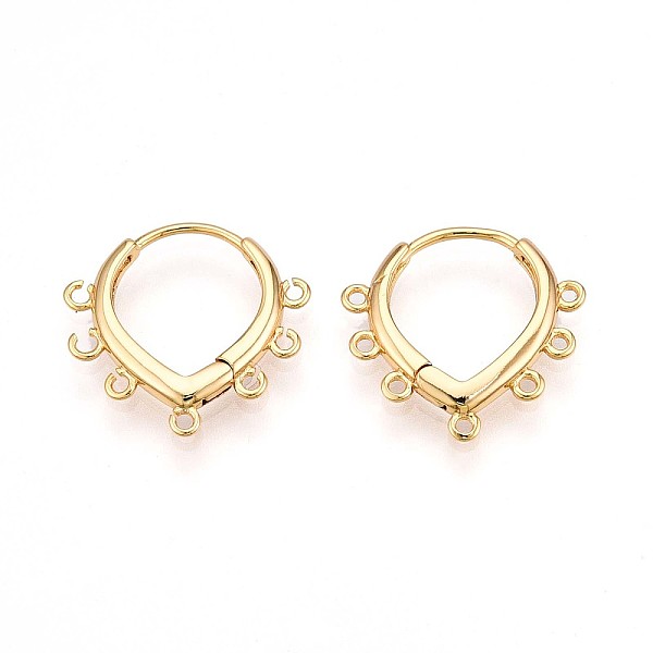 Brass Hoop Earring … - image