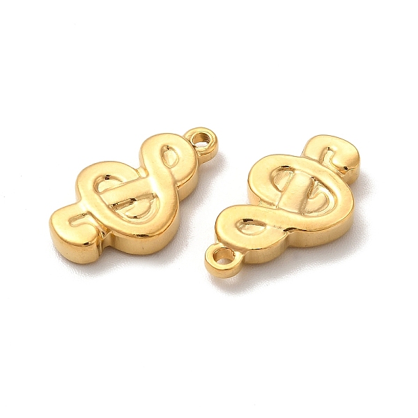 

PandaHall Vacuum Plating 201 Stainless Steel Pendants, Musical Note Charm, Real 18K Gold Plated, 17x10x3mm, Hole: 1.5mm 201 Stainless Steel...