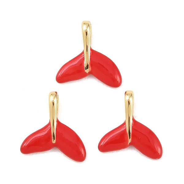 Charms smalto ottone