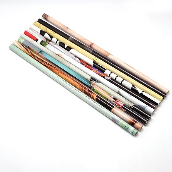 

PandaHall Rhinestone Picking Pencils, Mixed Color, 6~7.5mm, 8.5 inch(216mm) Wood Multicolor