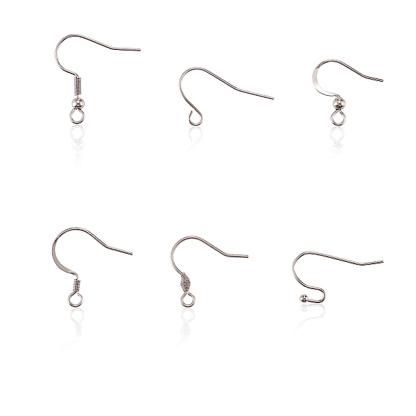 

PandaHall 304 Stainless Steel French Earring Hooks, Flat Earring Hooks, Ear Wire, Stainless Steel Color, 18x18.5mm, Hole: 2mm, 21 Gauge...