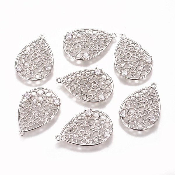 Brass Micro Pave Cu… - image