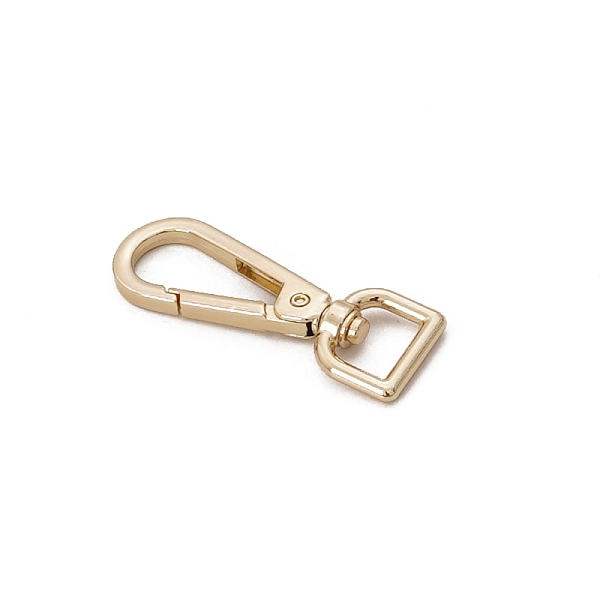

PandaHall Alloy Swivel Clasps, Swivel Snap Hook, Light Gold, 56x20mm Alloy