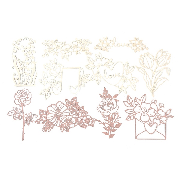 

PandaHall 10Pcs 10 Styles Vintage Lace Cut Scrapbook Paper Pads, Hollow Paper Sheets for DIY Scrapbooking, Greeting Card Making, Flower..., Multicolor
