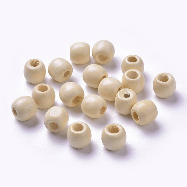 

PandaHall Dyed Natural Maple Wood Beads, Barrel, Lead Free, Lemon Chiffon, 11x12mm, Hole: 3~5mm, about 1800pcs/1000g Maple Wood Barrel..., Yellow