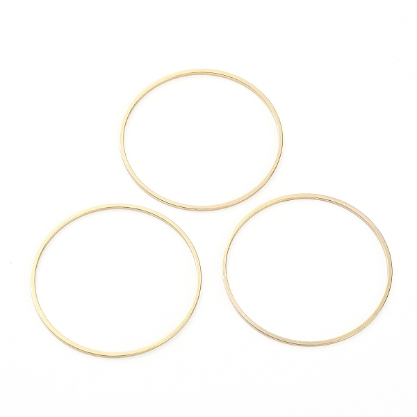 

PandaHall Alloy Linking Rings, Golden, Ring, 35x1mm, Inner Diameter: 33.5mm Alloy Ring