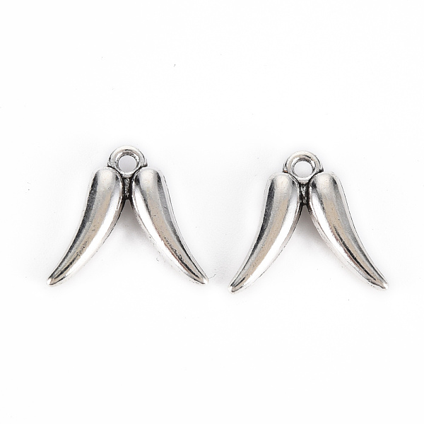 

PandaHall Tibetan Style Alloy Charms, Lead Free & Cadmium Free, Pepper, Antique Silver, 13.5x14.5x3mm, Hole: 1.6mm, about 521pcs/500g Alloy...