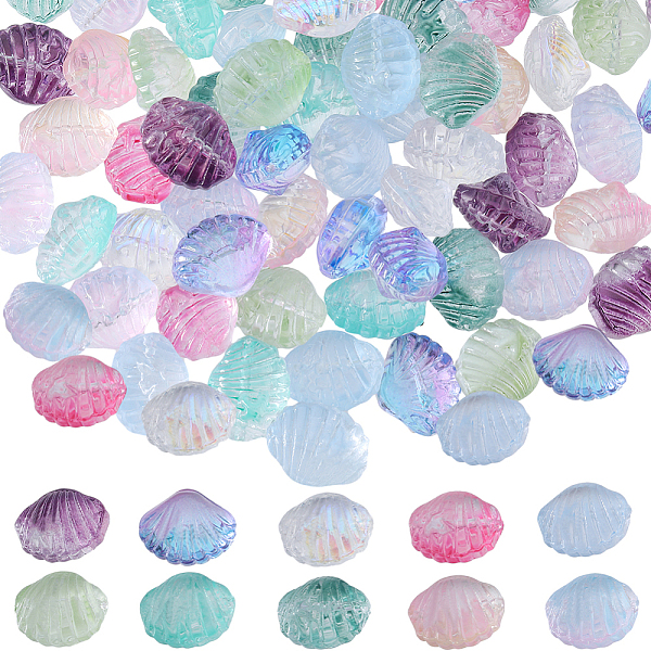 100Pcs 10 Colors Tr… - image