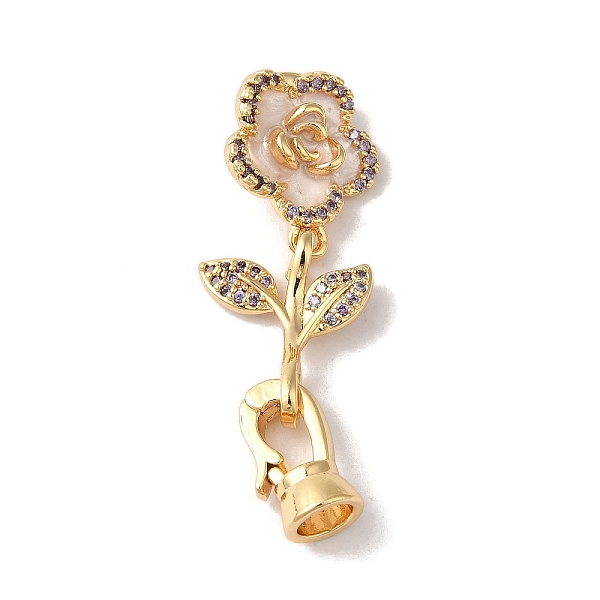 Brass Micro Pave Cu… - image