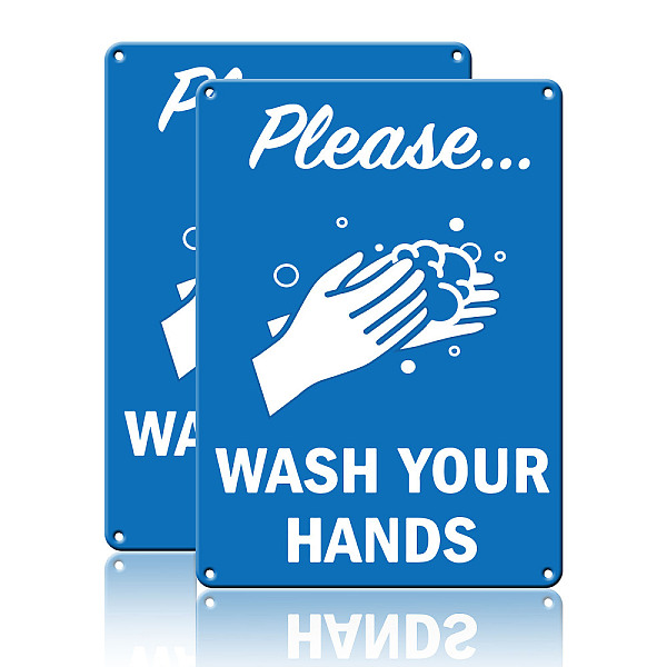 

PandaHall Aluminum Warning Sign, Rectangle with Word, Word, 25x18x0.08cm Aluminum Word