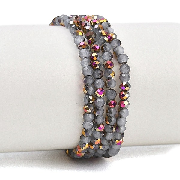 Electroplate Glass Beads Stradns