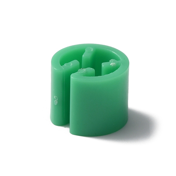 

PandaHall Plastic Garment Markers Color Tags, Colored Clothes Hanger Code Clip, Column, Medium Sea Green, 12x10mm, Inner Diameter: 9.5mm...