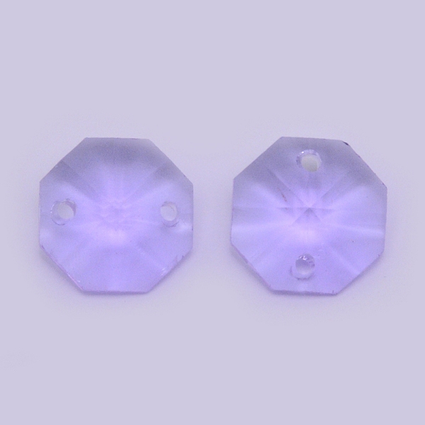 

PandaHall Sew on Rhinestone, Glass Rhinestone, Two Holes, Garments Accessories, Octagon, Violet, 14x14x7mm, Hole: 1.6mm Glass Rhinestone..., Purple