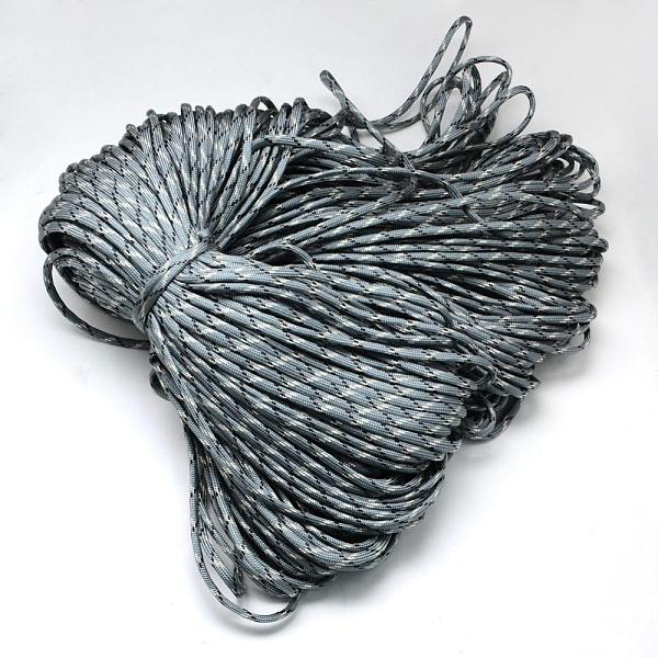 

PandaHall 7 Inner Cores Polyester & Spandex Cord Ropes, for Rope Bracelets Making, Slate Gray, 4mm, about 109.36 yards(100m)/bundle...