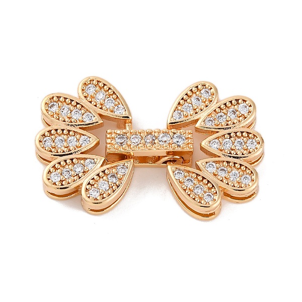 Brass Micro Pave Cl… - image