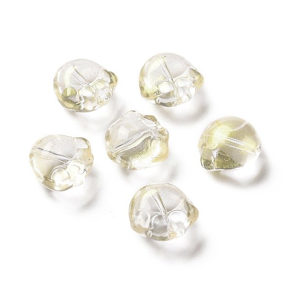 

PandaHall Transparent Spray Painted Glass Beads, Cat Paw Print, Dark Khaki, 11x12x8.5mm, Hole: 1.2mm Glass Cat Shape