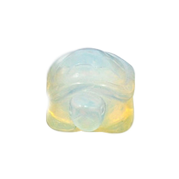 

PandaHall Opalite Display Decorations, Tortoise Feng Shui Ornament for Longevity, for Home Office Desk, 38~42x25~27x20mm Opalite Tortoise