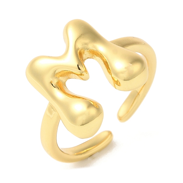 Brass Open Cuff Rin… - image