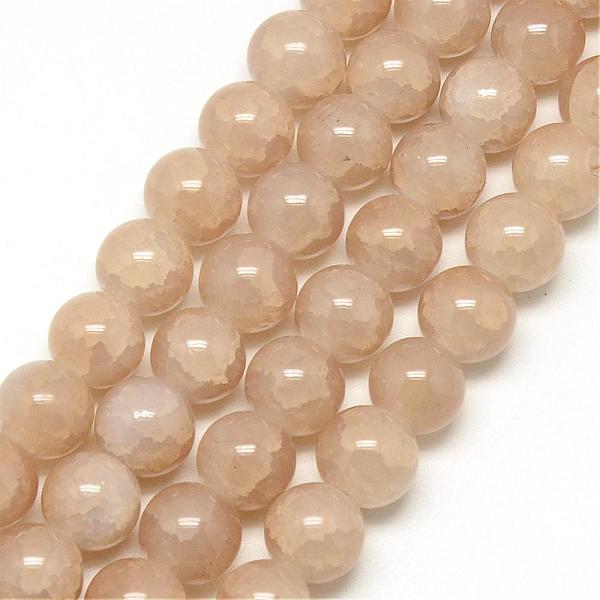 

PandaHall Baking Painted Crackle Glass Bead Strands, Round, Wheat, 4mm, Hole: 1.1~1.3mm, about 200pcs/strand, 31.4 inch Glass Round Orange