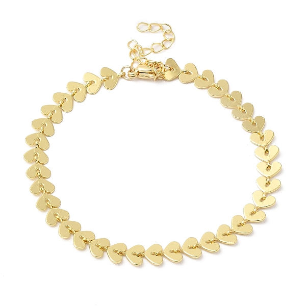 

PandaHall Brass Cob Chain Bracelets for Women, Real 24K Gold Plated, 7-3/8 inch(18.6cm) Brass
