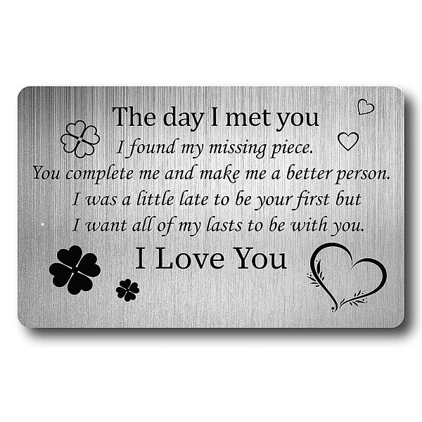 

PandaHall Rectangle 201 Stainless Steel Custom Blank Thermal Transfer Wallet Card, Stainless Steel Color, 550x850x0.7mm Stainless Steel