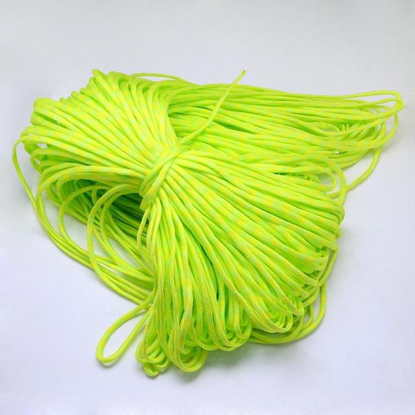 

PandaHall 7 Inner Cores Polyester & Spandex Cord Ropes, for Rope Bracelets Making, Green Yellow, 4mm, about 109.36 yards(100m)/bundle...