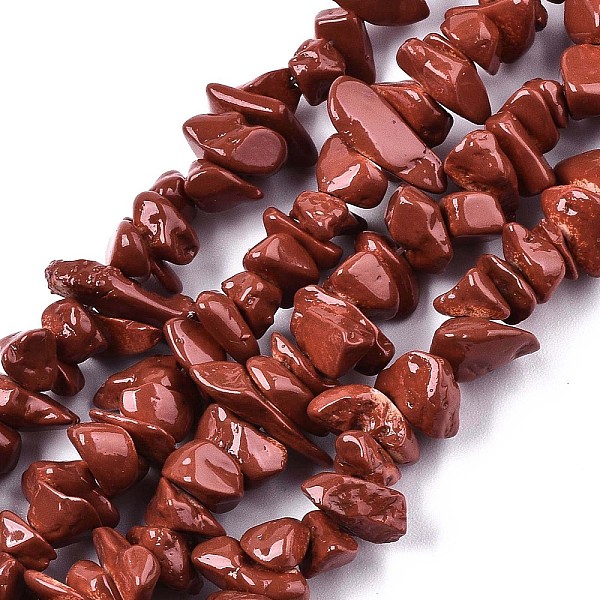 

PandaHall Unisex Chip Natural Howlite Beaded Stretch Bracelets, Inner Diameter: 1-3/4~2 inch(4.5~5cm) Howlite