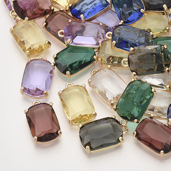 Faceted Glass Penda… - image