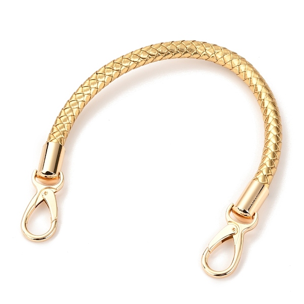 

PandaHall PU Leather Bag Strap, with Alloy Swivel Clasps, Bag Replacement Accessories, Gold, 41.5x1cm Iron Gold