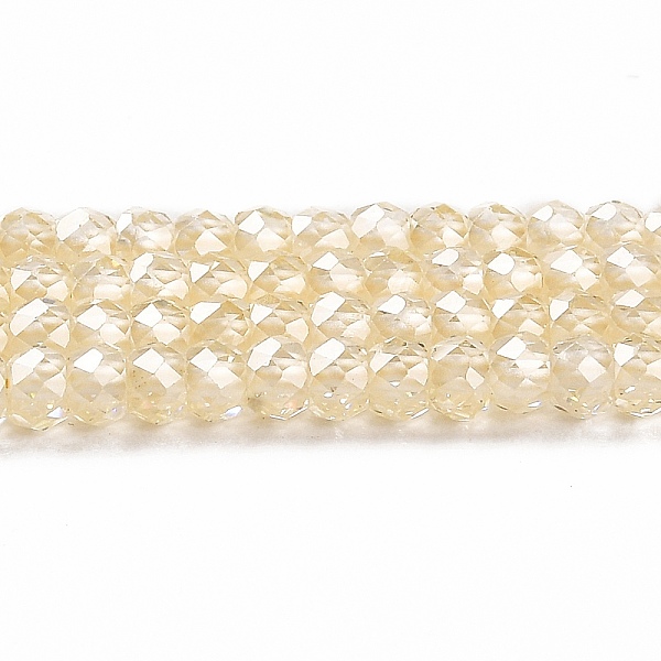 Cubic Zirconia Bead Strands