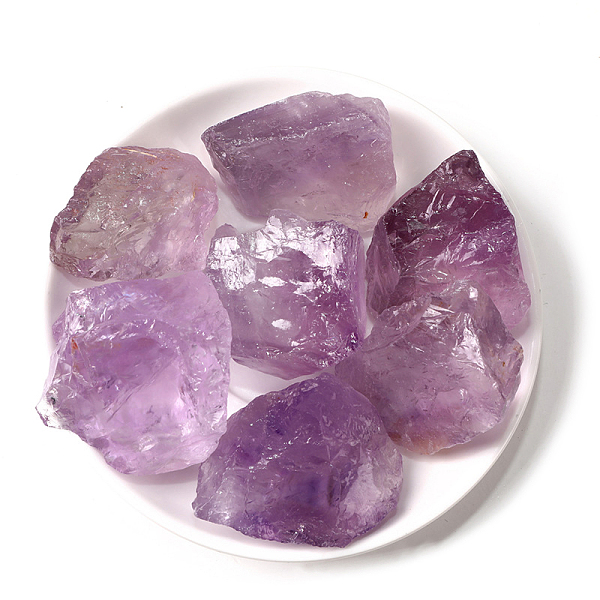 

PandaHall Natural Rough Raw Amethyst Display Decorations, Reiki Stones for Fountain Rocks, Wire Wrapping, Witchcraft, Home Decorations...