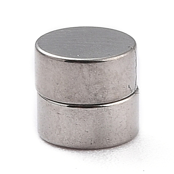 

PandaHall Magnetic 304 Stainless Steel Clip-on Earring, Flat Round, Stainless Steel Color, 6x3mm Stainless Steel