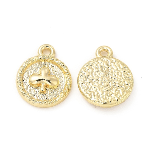 

PandaHall Rack Plating Alloy Charms, Cadmium Free & Lead Free, Flat Round with Club Sign, Light Gold, 15x12x3mm, Hole: 1.6mm Alloy Flat...