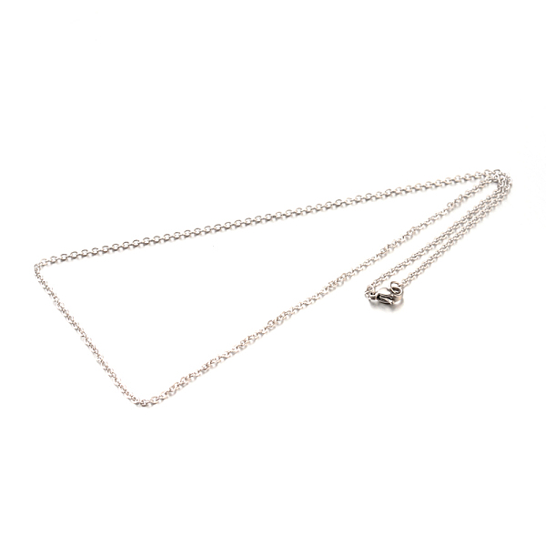 304 Edelstahl-Kabelkette Bildende Halskette