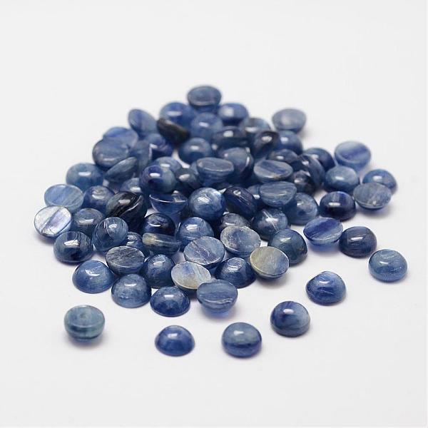 

PandaHall Dome Natural Kyanite/Cyanite/Disthene Cabochons, 6x3mm Other Quartz Half Round