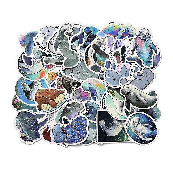 

PandaHall 50Pcs Paper Stickers, for DIY Scrapbooking, Journal Decoration, Ocean Theme, Colorful, 30~77x32~77x0.1mm, about 50Pcs/Bag Paper...
